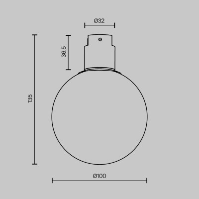 Трековый светильник Technical TR171-1-5W3K-WB