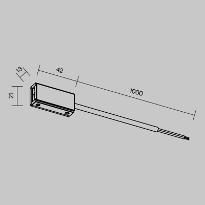 Комплектующие для трековой системы Technical TRA200B-11B-100