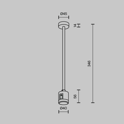 Комплектующие для трековой системы Technical TRA158C-IPC1-BS