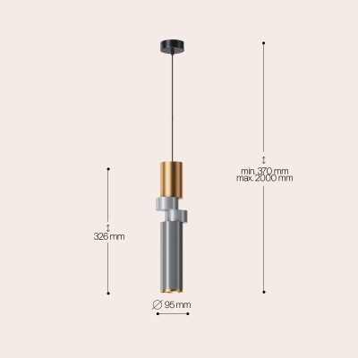 Подвесной светильник Maytoni Palette MOD303PL-01CFL3