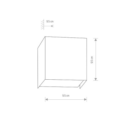 Настенный светильник Nowodvorski Cube 5266